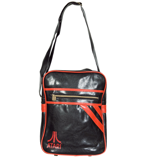 Black and Red Atari Shoulder Bag