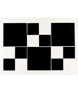 Black and White Squares Transfer Pack