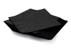 Black Black - Napkins - 3ply - 13x13inch