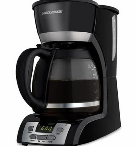 BLACK DECKER Applica DCM2160B B amp; D 12 - Cup Prg Coffee Maker