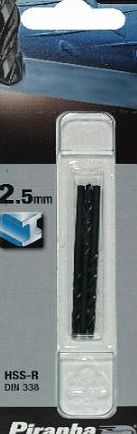 BLACK DECKER Piranha X50015-QZ 2.5mm HSS-R Drill Bit Flute