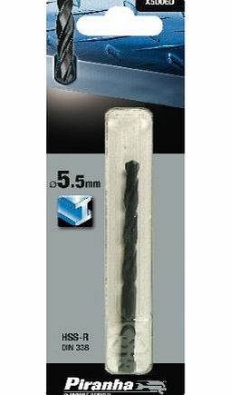 BLACK DECKER Piranha X50060-QZ 5.5mm HSS-R Drill Bit Flute