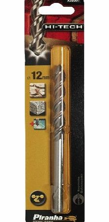 BLACK DECKER Piranha X58051-QZ 12mm Hi-Tech Drill Bit Flute