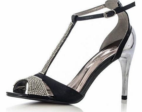 diamante jelly sandals uk