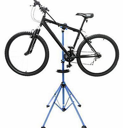 Black Dog Bikes BDBikes (tm) - Folding Bike or Cycle Repair and Maintenance Stand BLUE - FREE (Next Day, GPS Tracked) SHIPPING