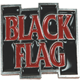 Black Flag Logo Buckle