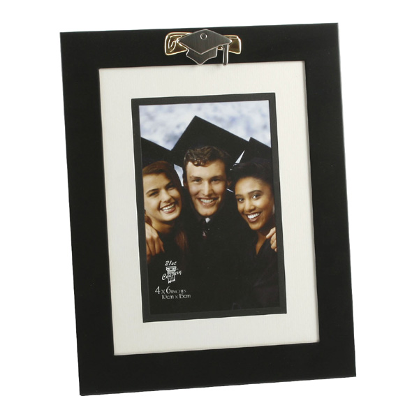 Black Graduation Photo Frame