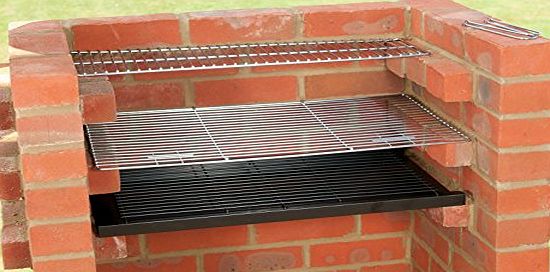Black Knight  BARBECUE BKB101 CHROME BBQ KIT   STAINLESS STEEL WARMING RACK