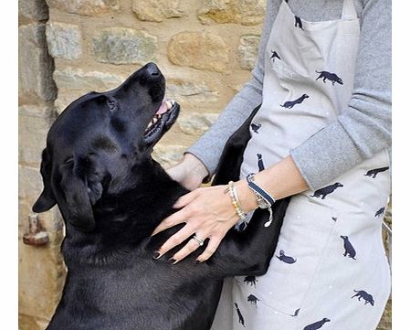 Black Labrador Apron 4162CX