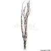 Black Light-Up Willow Decoration With Lights 150cm