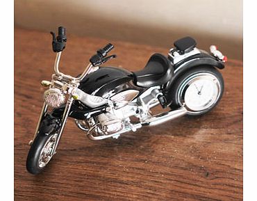 Motorbike Miniature Clock
