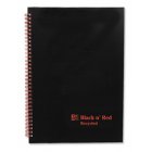 Black n`Red A5 Hardwirebound Notebook