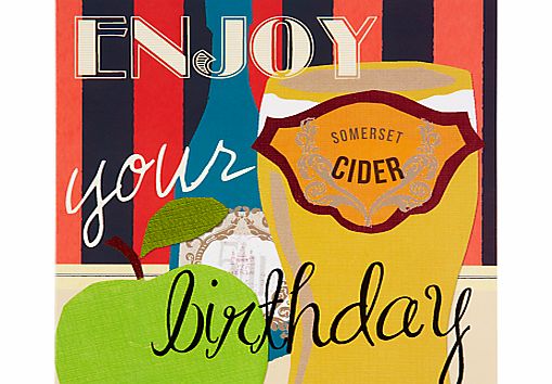 Black Olive Cider Greeting Card