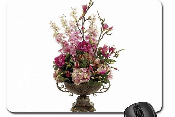 Black Pearl Flowers Arrangement Mouse Pad, Mousepad (Flowers Mouse Pad)