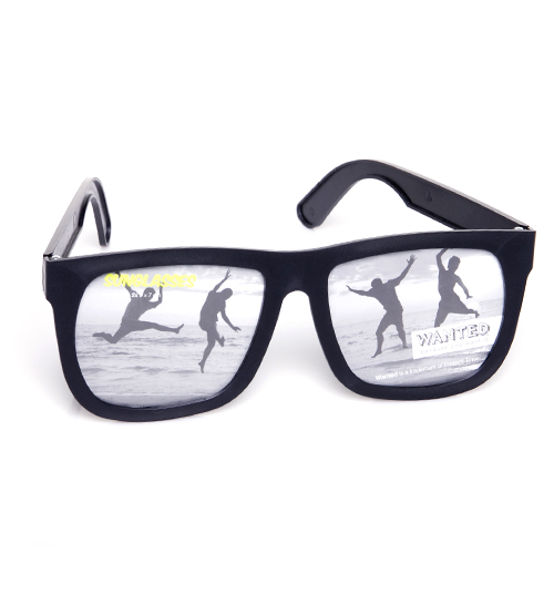 Black Retro Wayfarer Sunglasses Photo Frame