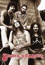 Black Sabbath Band 1 Textile Poster