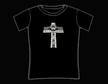 Black Sabbath Cemetery Skinny T-Shirt