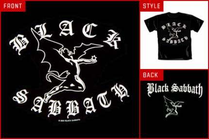 black sabbath (Flying Demon) T-shirt