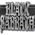 Black Sabbath Logo Buckle