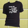 T-shirt  Paranoid Lyrics T-shirt