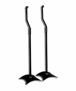 Black Surround Sound Speaker Stand