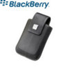 BlackBerry 8900 Curve Leather Swivel Holster - Pitch Black - HDW-18960-001