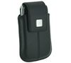 BLACKBERRY Leather Case with rotary clip - blue