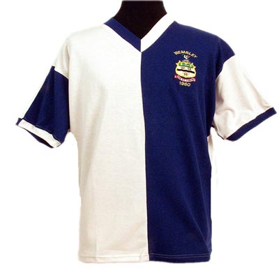 blackburn 1960and#39;s Cup Final. Retro Football Shirts