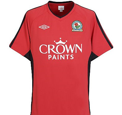 Umbro 2010-11 Blackburn Away Football Shirt