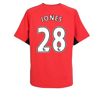Umbro 2010-11 Blackburn Rovers Away Shirt (Jones 28)