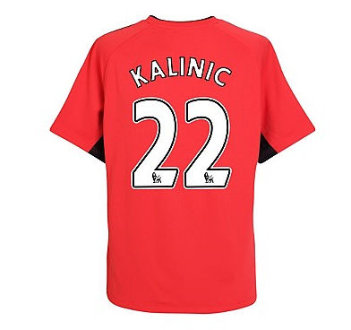 Umbro 2010-11 Blackburn Rovers Away Shirt (Kalinic 22)