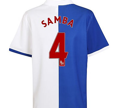 Umbro 2010-11 Blackburn Rovers Home Shirt (Samba 4)