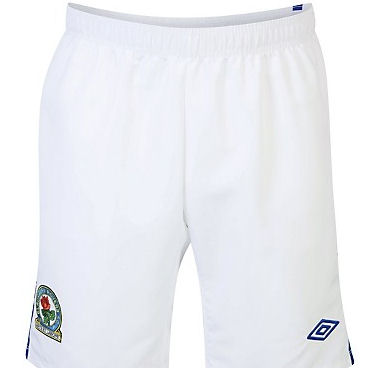 Umbro 2010-11 Blackburn Rovers Home Shorts (Kids)