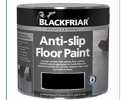 Blackfriar Anti Slip Floor and Step Safety Paint Black - 1 Litre