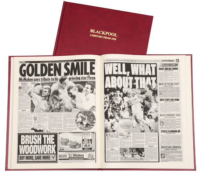 Blackpool Football Book