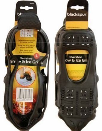 Blackspur BB-IG102 Overshoe Snow and Ice Grip