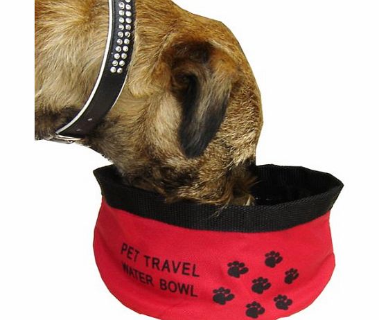 Blackspur Outdoor World Pet Travel Water Bowl (Assorted Colours)
