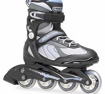 Bladerunner Pro 80 W-Silver/Blue Size 6