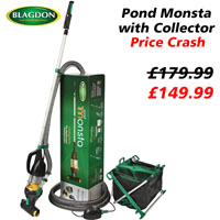 PondMonsta Vacuum System - Free Gloves + P&P