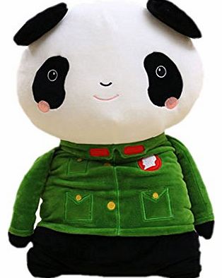 Blancho Gift Plush Doll Collection Cute Cushion Child Plush Toy Military Uniform Panda