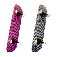 WARPED CHECK SKATEBOARD