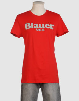 BLAUER TOPWEAR Short sleeve t-shirts MEN on YOOX.COM