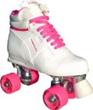 Blazer Odyssey White/Pink Quad Roller Skates 3