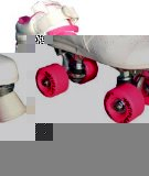 Blazer Odyssey White/Pink Quad Roller Skates Jnr12
