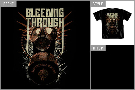Bleeding Through (Doom Rider) T-shirt