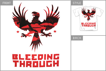 Bleeding Through (Falcon) T-shirt wea_89923whtts