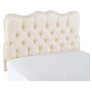 Blenheim Single Headboard, Oyster Damask