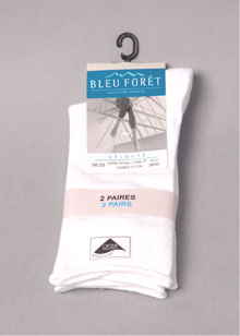 Velvet Soft mid-calf socks 2 pair pack