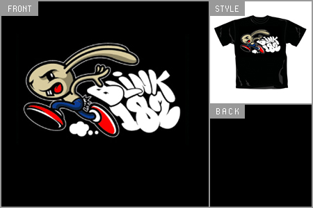 Blink 182 (09 Bunny) T-shirt cid_4597TSB