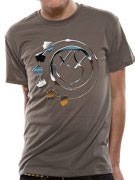 Blink 182 (Chrome Smiley) T-shirt cid_4298TSCP_D